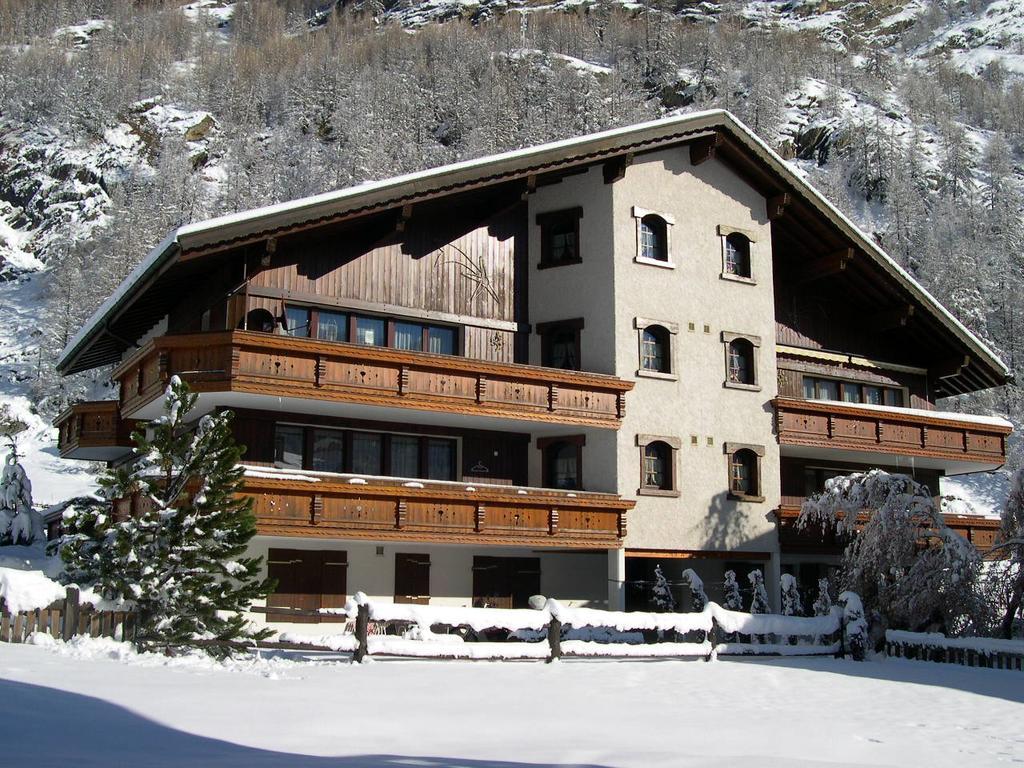 Apartmenthaus Sunshine Saas-Grund Exterior foto